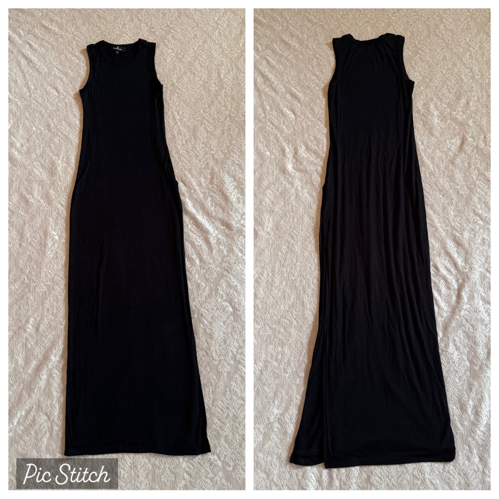 Lulus sleeveless maxi sword and shield high slit maxi dress - Picture 2 of 9